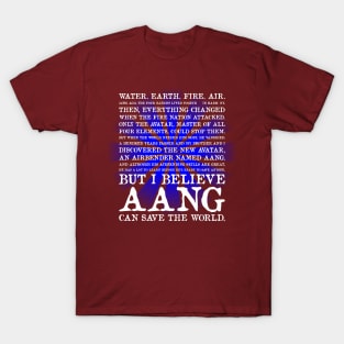 Opening Sequence Story Avatar The Last Airbender T-Shirt